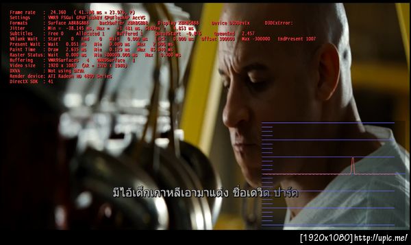 ข้อมูลขณะเปิดหนัง 1080p cc @mckung