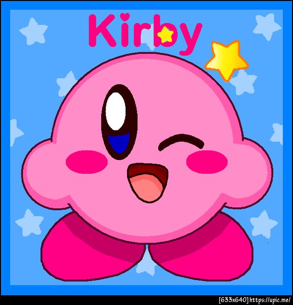 Kirby Wink Cute 3