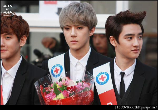[Pic] 121202 Sehun - Red Cross Youth [Man to Man] 6P