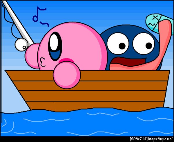Kirby Fishing