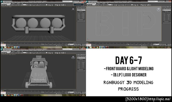 RGN Buggy: Behind the 3D Modeling Day 6-7