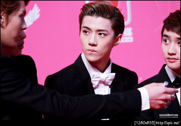 [Pic] 120917 Sehun @ Mengniu Music Award [SEHUNA]